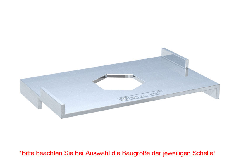 STAUFF Sicherungsplatte SIV für Doppel-Baureihe (zur Verwendung mit Aufbauschrauben AF)