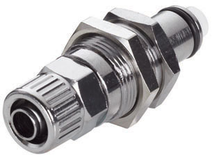 CPC Messing Stecker mit 9,5 mm Klemmringverschraubung